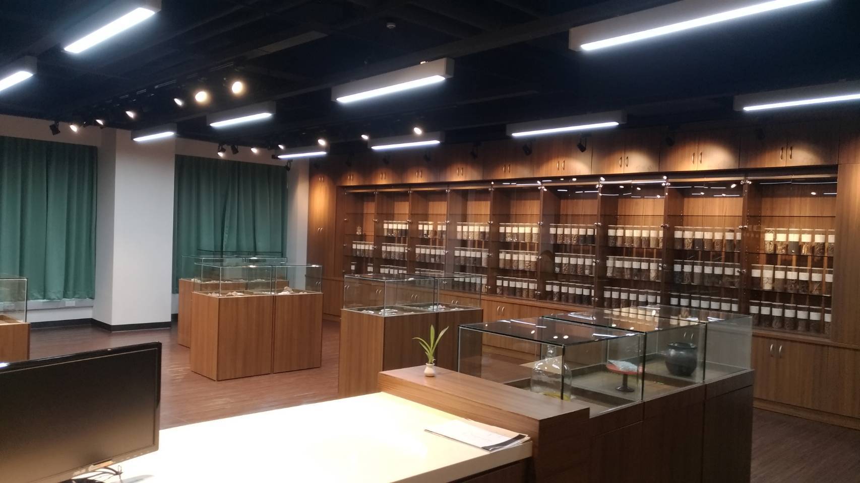 中醫藥教學館_藥材展示區
